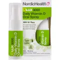 Nordic Health Sprays D3000, daglig D-vitamin oral spray - 15 ml.