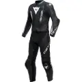 Dainese 2-Delt Dame-Læderdragt sort 56