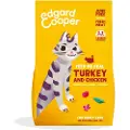Edgard & Cooper Cat - Fritgående kalkun og kylling - Kibbles - 2 kg
