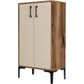 Hannah Home - Skoskab Prag - Beige - Skoskabe - - Homeroom