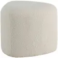 Venture Home - Siddepuf Peg - Hvid - Fodskamler & puffer - - Homeroom