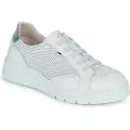 Fluchos Fluchostil kvinder. F1668 Pompas grå hjemmesko (36), Hvid, Stof, 3-5 cm, Blonder, Casual