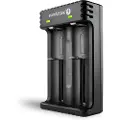 EverActive LC-200 Smart batterioplader - 2x 10440/14650/18650/26650 - 2A