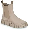 Refresh Refreshtil kvinder. 17024904-TAUPE Ankelstøvler 170249 brun (39), Fast, 1-3 cm, Lynlås, Casual
