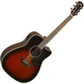 Yamaha A1R Rosewood Electro Acoustic Guitar Tobacco Brown Sunburst