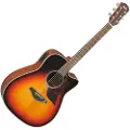 Yamaha A1M Mahogany Electro Acoustic Guitar Tobacco Brown Sunburst