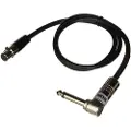 Shure WA304 Right Angle Instrument Cable for Shure Wireless Systems