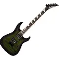 Jackson JS Series Dinky Arch Top JS32Q DKA HT Transparent Green Burst - Ex Demo