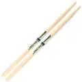 Promark Classic Forward 5A Raw Hickory Drumsticks Wood Tip