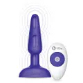 B-Vibe trio - 3-motors anal vibrator (lilla)