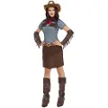 MOM Cowboykvinde Kostume