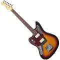 Fender Kurt Cobain Jaguar NOS Left Handed 3-Tone Sunburst - Ex Demo