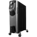 Cecotec Klarvarm 11000 Space 360 Olie Sort Radiator 2500w