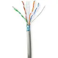 Nedis Stranded F/utp Cca 50 M Indoor Pvc Cat6-hjul Netværkskabel