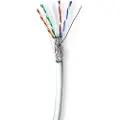 Nedis Solid S/ftp Copper 305 M Indoor Lszh Cat6-hjul Netværkskabel