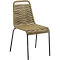 Kave Home - GLENVILLE stol, 4-pak - Sort - Spisestole - - Homeroom