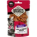 Voskes Soft & Chewy Sushi rolls kylling kattesnack (60g)