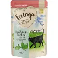 Feringa Classic Meat Menu Portionspose 12 x 85 g - Kanin & kalkun med havtorn og kattemynte