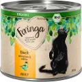 Feringa Økonomipakke: 24 x 200 g Feringa Økomenu Adult - Øko And med Øko Pære & Øko Katteurt