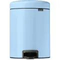 Brabantia Pedalspand NEWICON 5 l, lyseblå, Brabantia