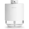 Brabantia Flydende sæbedispenser MINDSET 200 ml, mineralhvid, stål og glas,