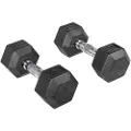 Olive Rubber Hex 9kg Håndvægt 2 Enheder