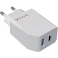 Muvit Usb Qc 3.0 18w+ 1 Usb-c Pd-oplader 20w