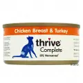 Thrive Complete 6 x 75 g - Kyllingebryst & Kalkun
