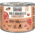 Mac'S Cat kattefoder 12 x 200 g - Okse & Kyllingehjerter