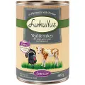 Lukullus Naturkost Senior Kalv & Kalkun Kornfri - 12 x 400 g