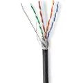 Nedis Solid S/ftp Cca 305 M Outdoor Pe Cat6-hjul Netværkskabel