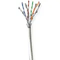 Nedis Solid S/ftp Copper 100 M Indoor Lszh Cat7-tromlekabel