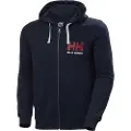 Helly Hansen Logo Sweatshirt Med Lynlås