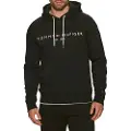Tommy Hilfiger Tommy Hilfigertil mænd. MW0MW10752 Sweatshirt Core Logo sort (L), Casual, Bomuld, Polyester, Lange ærmer