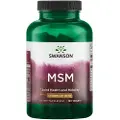 Swanson Health MSM Methylsulfonylmethan, 1500 mg - 120 tabletter