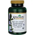 Swanson Health Argentinsk tørret oksekødslever, 500 mg - 120 kapsler