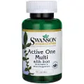 Swanson Health Multi med jern - 90 kapsler