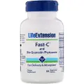 Life Extension Fast-C og Bio-Quercetin Phytosome - 60 vegetariske tabs