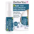 Better You D1000 Vegansk D-vitamin oral spray, naturlig pebermynte - 15 ml.