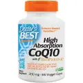 Doctors Best CoQ10 med høj absorption med BioPerine, 200mg - 180 kapsler