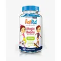 ActiKid Magic Beans Multi-Vitamin - Vegansk, Blåbær - 60 bønner