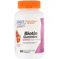 Doctors Best Biotin, 5000mcg Strawberry Delight - 60 gummier