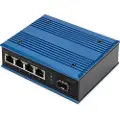 Digitus Industrial Poe 4 Ports 10/100/1000base-tx+1000base-fx Switch