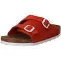 Birkenstock Birkenstocktil kvinder. 1024067 Brune Milano-sandaler i læder (41), Fast, Spænder, Casual
