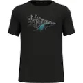 Odlo Crew Essential Print T-shirt Med Korte ærmer