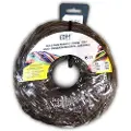 EDM Rulle Med Flettet Tekstilkabel 2x1.5 Mm 25 M