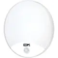 EDM Rund Led-væglampe 6400k 15w 1250 Lumens
