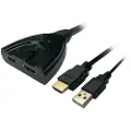 Aisens Video Hdmi Han Til 2 X Hdmi Hun Kabel