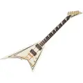 Jackson Pro Series Rhoads RRT-3 Ebony Fingerboard Ivory with Black Pinstripes