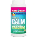 Natural Vitality Natural Calm Plus Calcium, Hindbær Citron - 454g